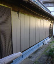 アルミ雨戸 施工後